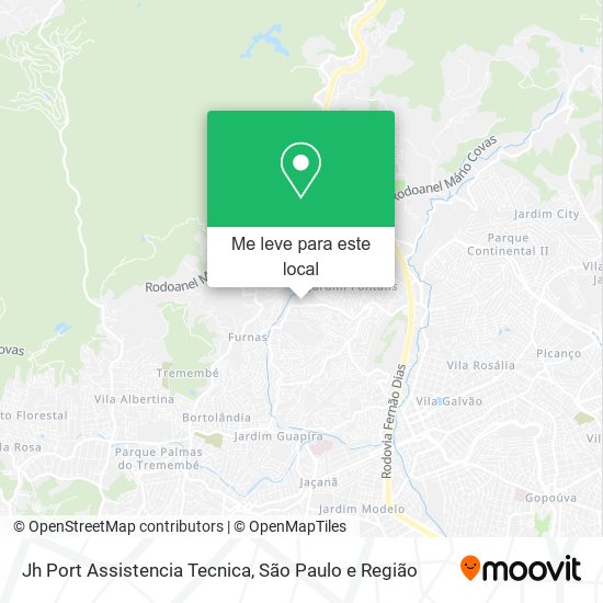 Jh Port Assistencia Tecnica mapa