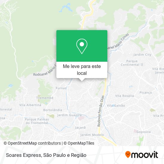 Soares Express mapa