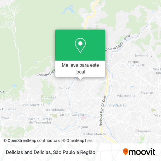 Delicias and Delicias mapa