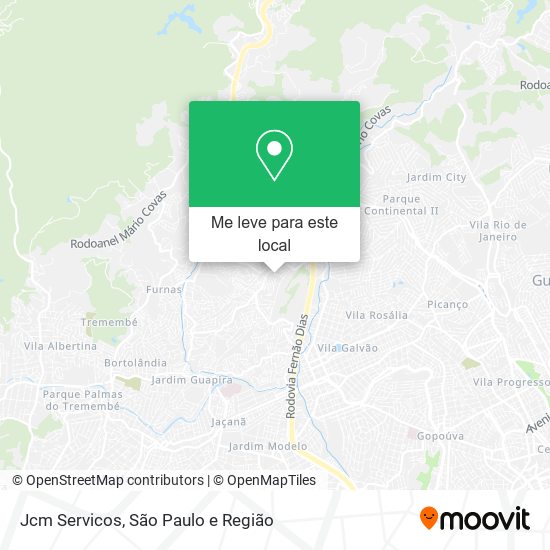 Jcm Servicos mapa