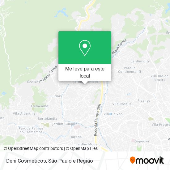 Deni Cosmeticos mapa