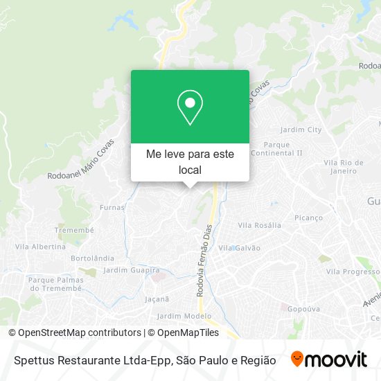 Spettus Restaurante Ltda-Epp mapa