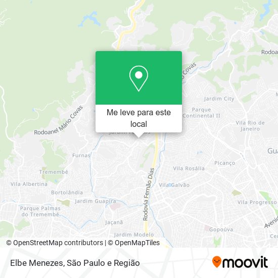 Elbe Menezes mapa