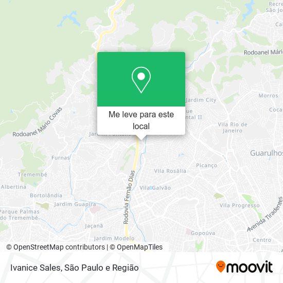 Ivanice Sales mapa