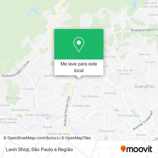 Lavin Shop mapa