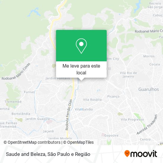 Saude and Beleza mapa