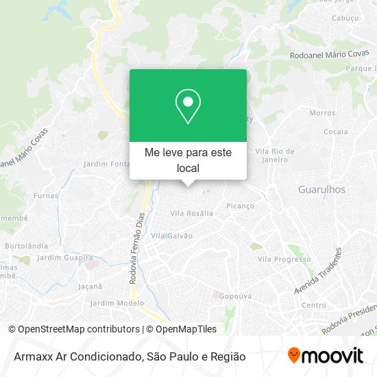 Armaxx Ar Condicionado mapa