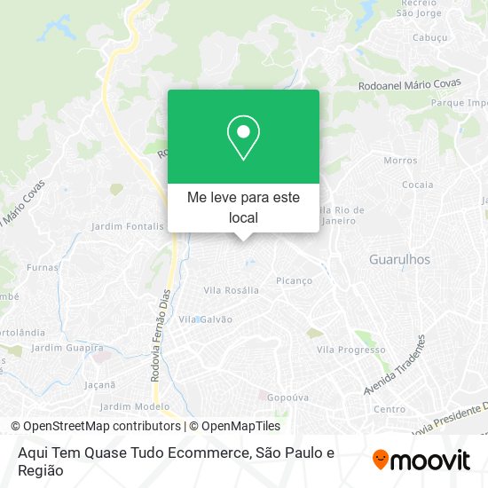 Aqui Tem Quase Tudo Ecommerce mapa