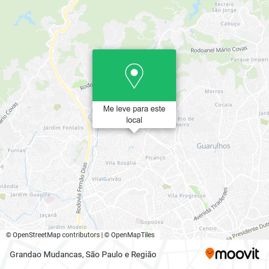 Grandao Mudancas mapa