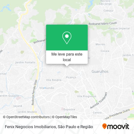 Fenix Negocios Imobiliarios mapa