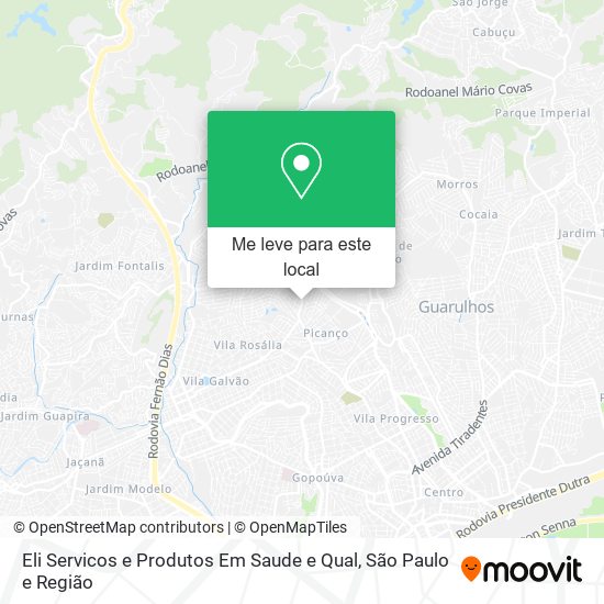 Eli Servicos e Produtos Em Saude e Qual mapa