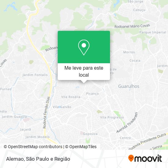 Alemao mapa