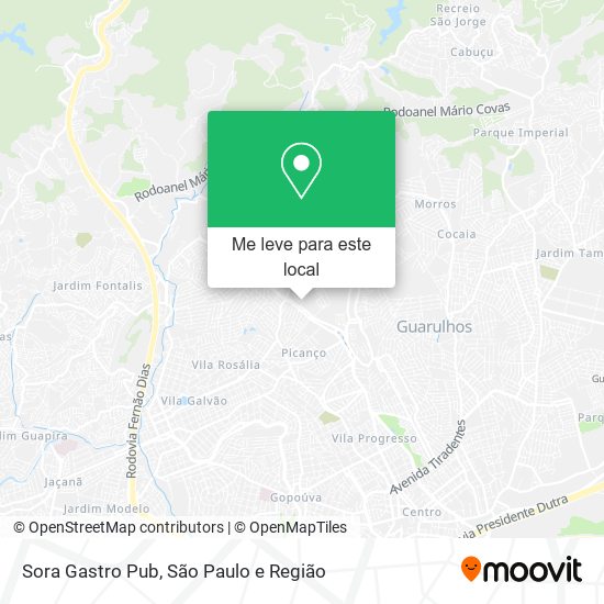 Sora Gastro Pub mapa