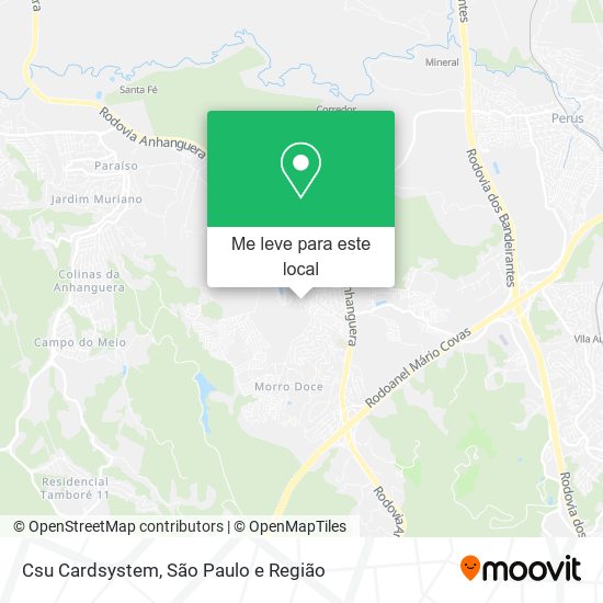 Csu Cardsystem mapa