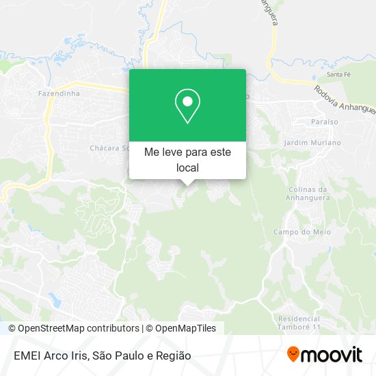 EMEI Arco Iris mapa