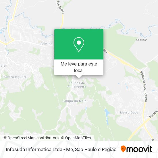 Infosuda Informática Ltda - Me mapa