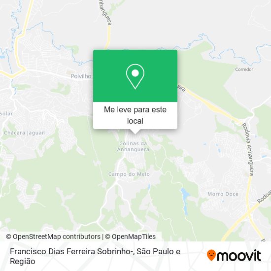 Francisco Dias Ferreira Sobrinho- mapa
