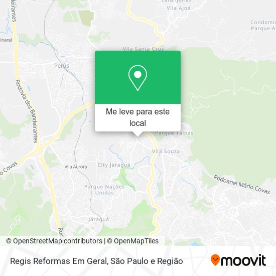 Regis Reformas Em Geral mapa