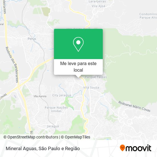 Mineral Aguas mapa