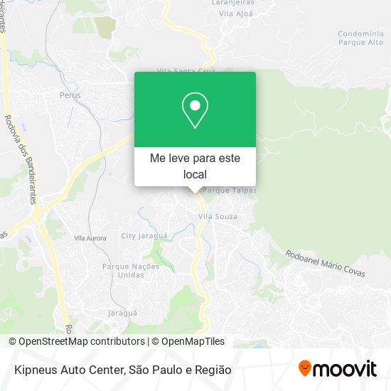 Kipneus Auto Center mapa