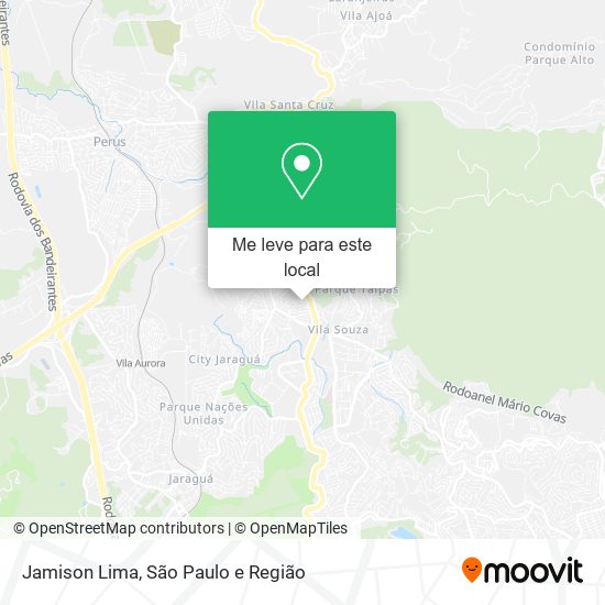 Jamison Lima mapa