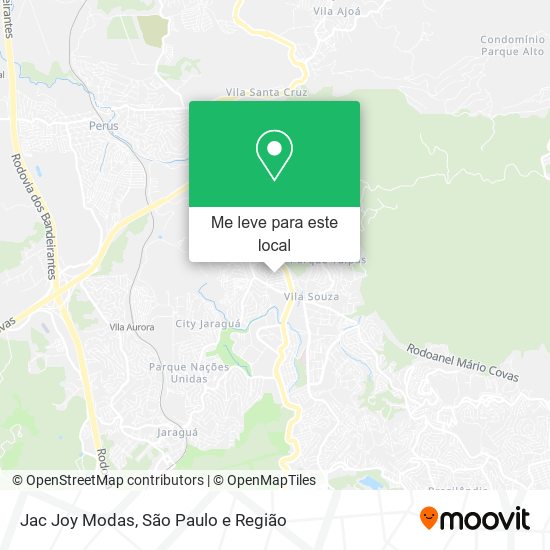 Jac Joy Modas mapa