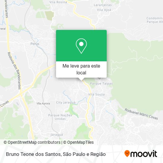 Bruno Teone dos Santos mapa