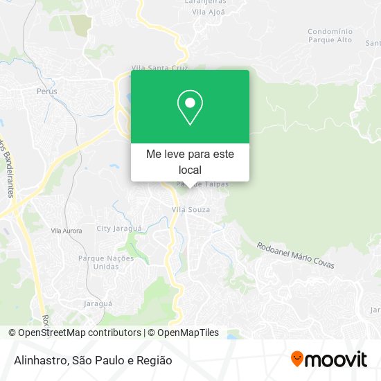 Alinhastro mapa