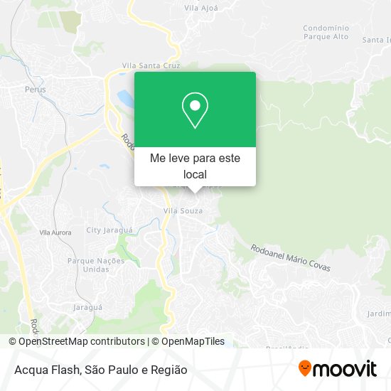 Acqua Flash mapa