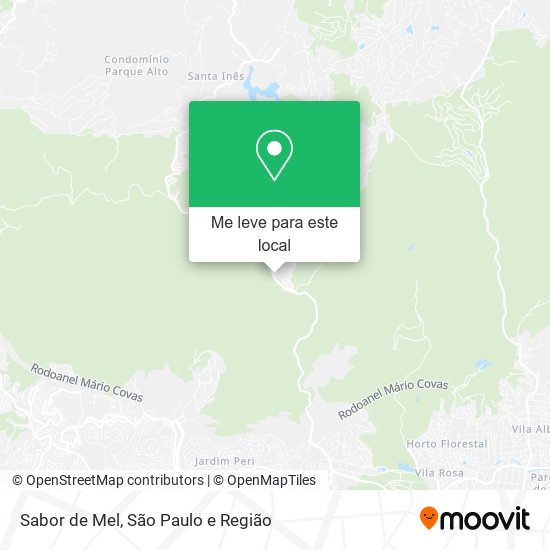 Sabor de Mel mapa