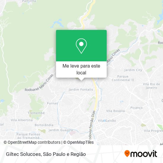 Giltec Solucoes mapa