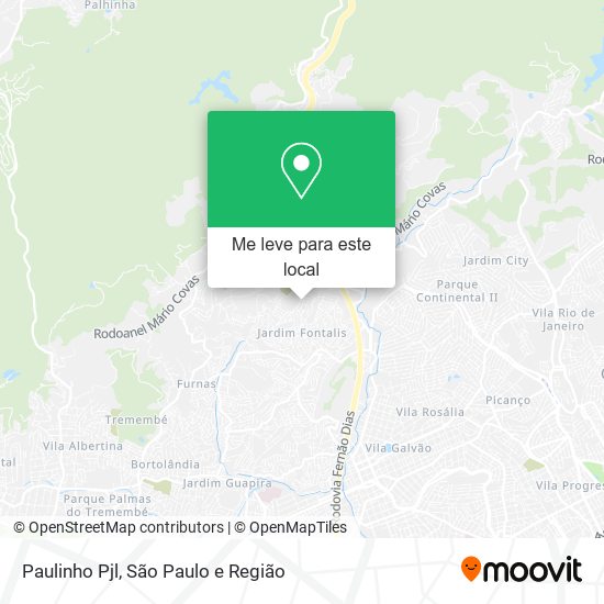 Paulinho Pjl mapa