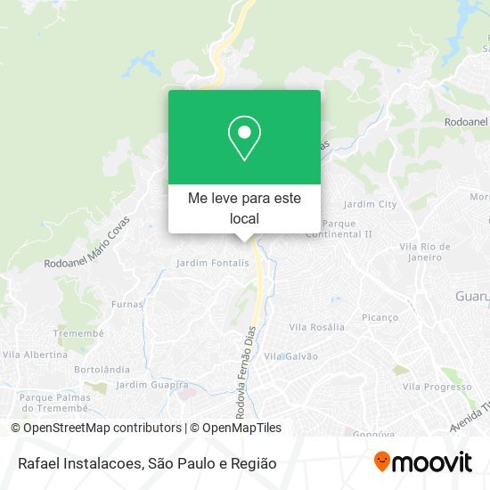 Rafael Instalacoes mapa