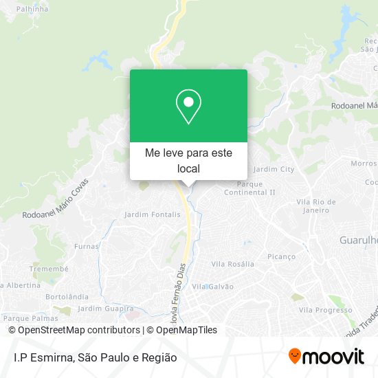 I.P Esmirna mapa