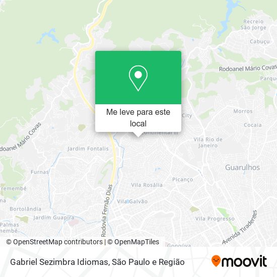 Gabriel Sezimbra Idiomas mapa