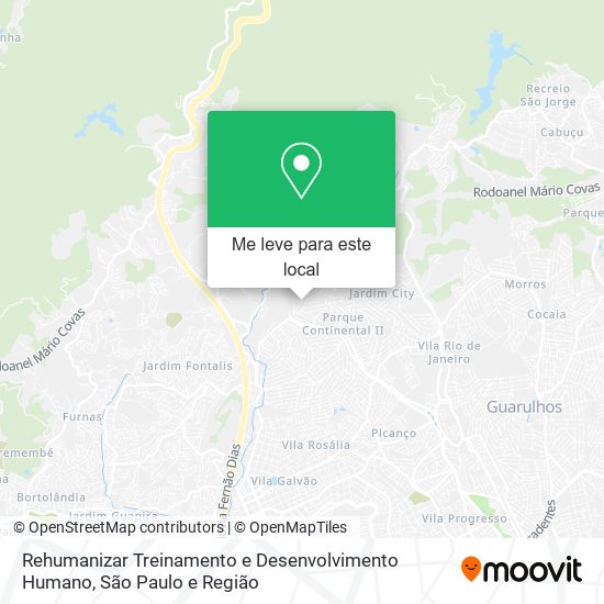 Rehumanizar Treinamento e Desenvolvimento Humano mapa