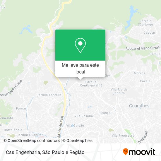 Css Engenharia mapa