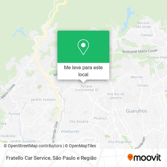 Fratello Car Service mapa