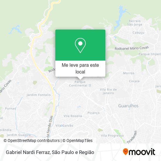 Gabriel Nardi Ferraz mapa