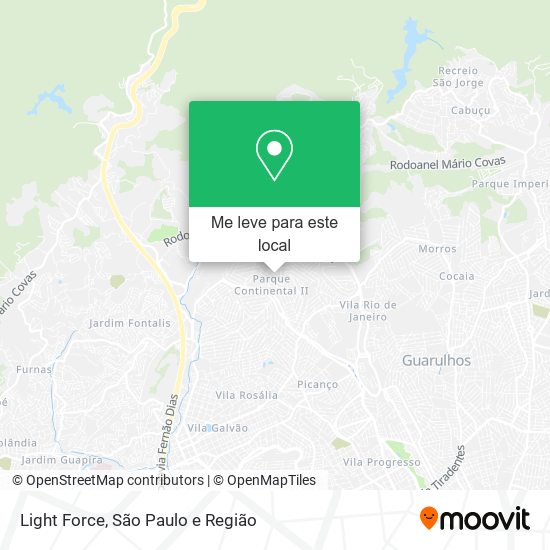 Light Force mapa