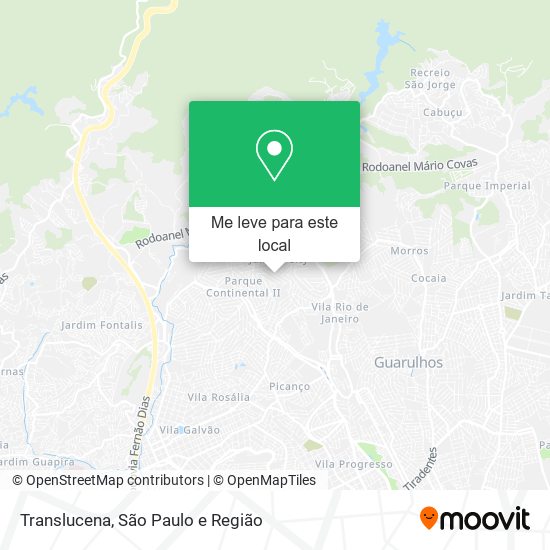 Translucena mapa