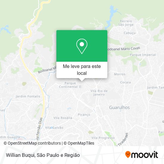 Willian Buqui mapa