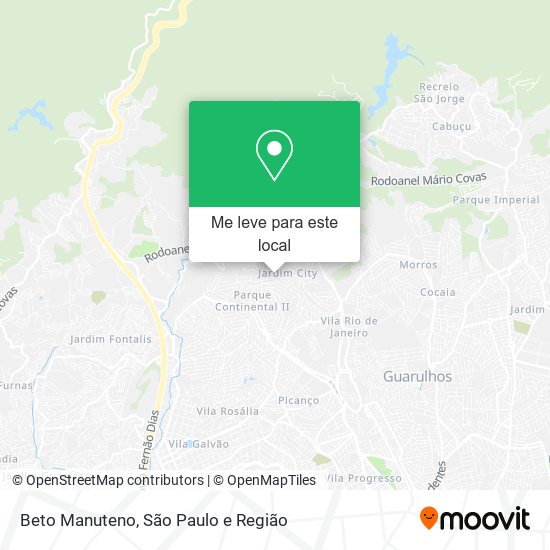 Beto Manuteno mapa