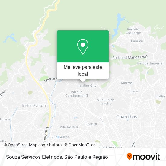 Souza Servicos Eletricos mapa