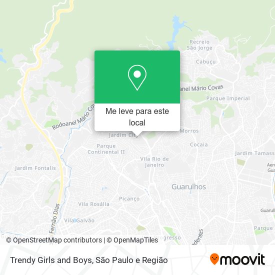 Trendy Girls and Boys mapa