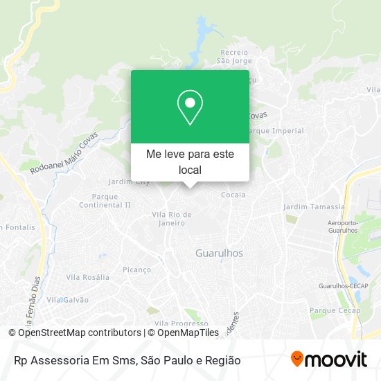 Rp Assessoria Em Sms mapa