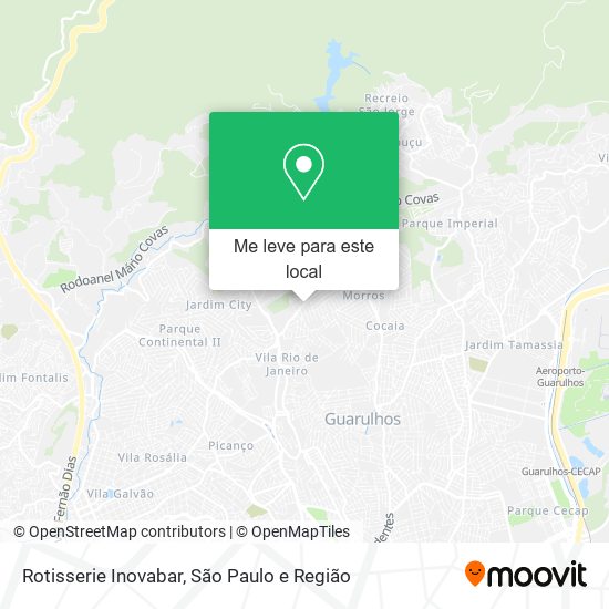 Rotisserie Inovabar mapa