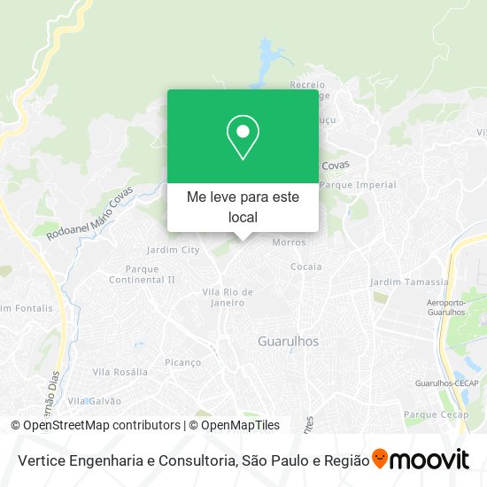 Vertice Engenharia e Consultoria mapa