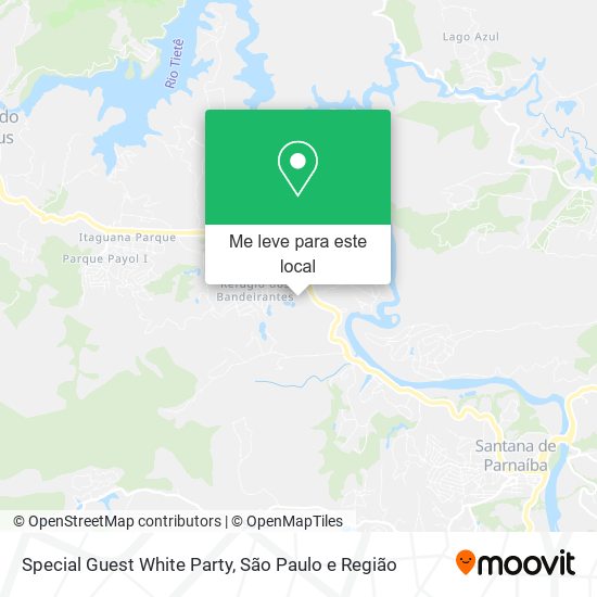 Special Guest White Party mapa