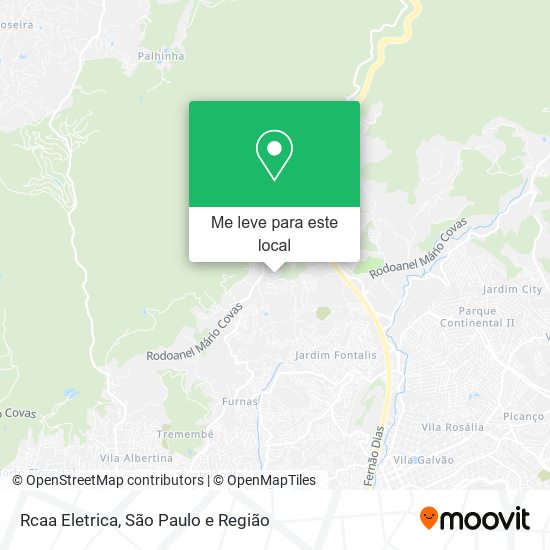 Rcaa Eletrica mapa